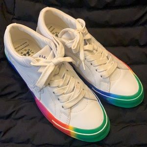 All leather converse